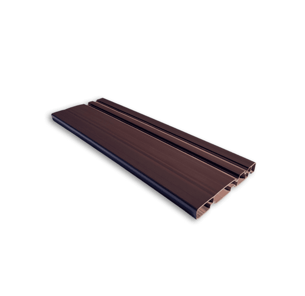 Rodapé 90mm Luxo Mogno